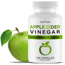 Natural Slimming Keto Diet 2100MG Green Apple Cider Vinegar Capsules With Mother For Weight Loss Fat Burner